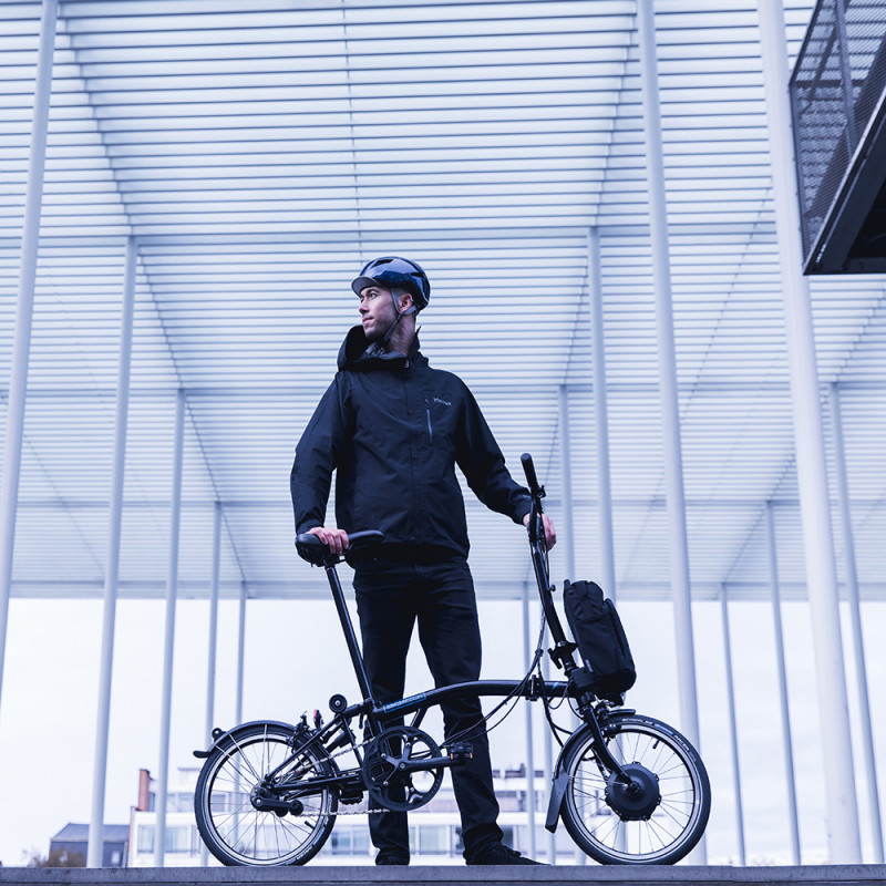 Vélo pliant électrique Brompton Electric 6 vitesses - Configuration Cyclable