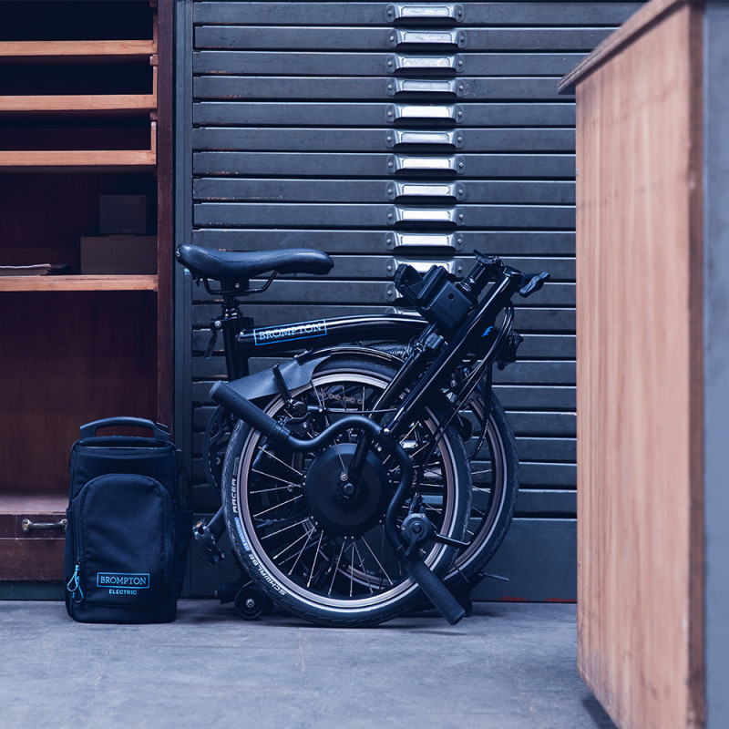 Vélo pliant électrique Brompton Electric 6 vitesses - Configuration Cyclable