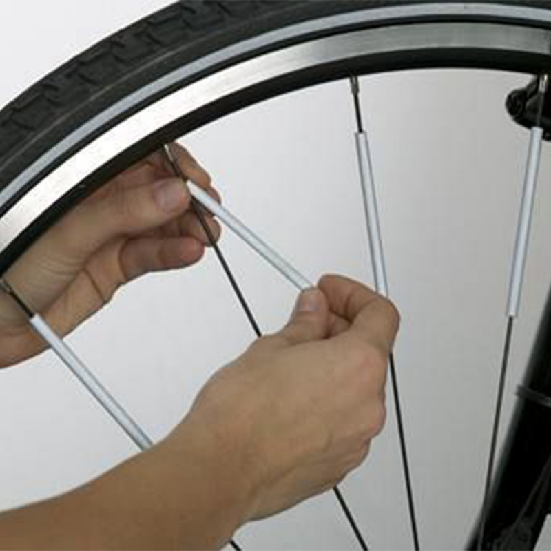 LangRay 72 Pièces Réflecteur de Rayon de Vélo, 7,3 x 0,5cm Réflecteurs de  Roue Rayons de Vélo Tubes Catadioptre Velo Réfléchissants de Bicyclette  pour