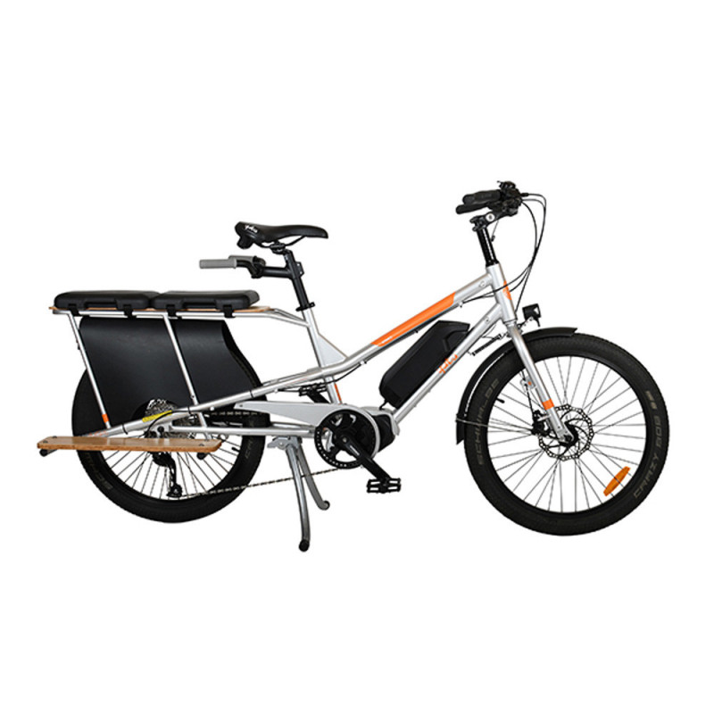 Vélo cargo électrique Yuba Kombi E5