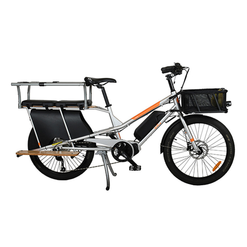 Vélo cargo électrique Yuba Kombi E5