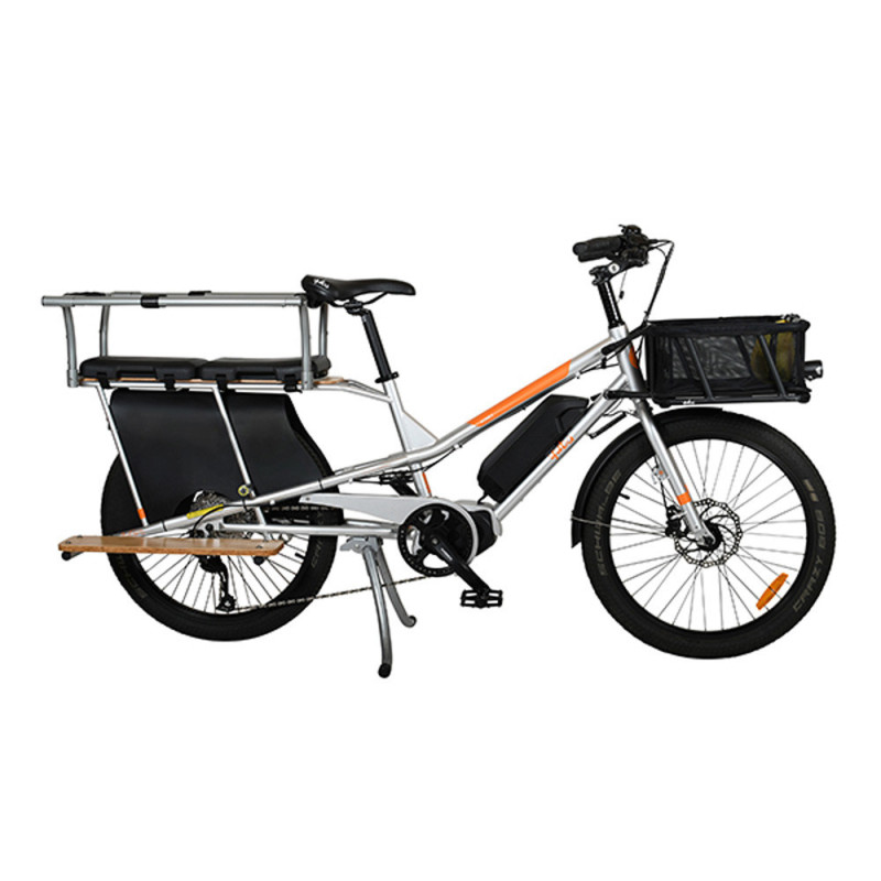 Vélo cargo électrique Yuba Kombi E5