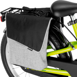 Paire de sacoches arrière vélo enfant Puky DT 3 gris