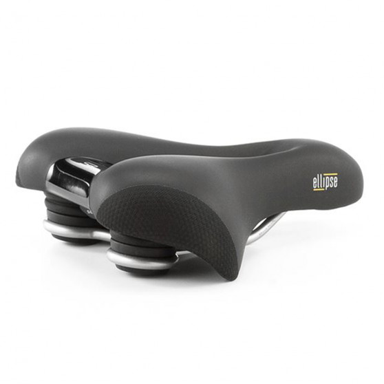 SELLE ROYAL couvre-selle gel pour bicyclette ou vélo d'appartement Medium  Indent - noir CYCLES ET SPORTS