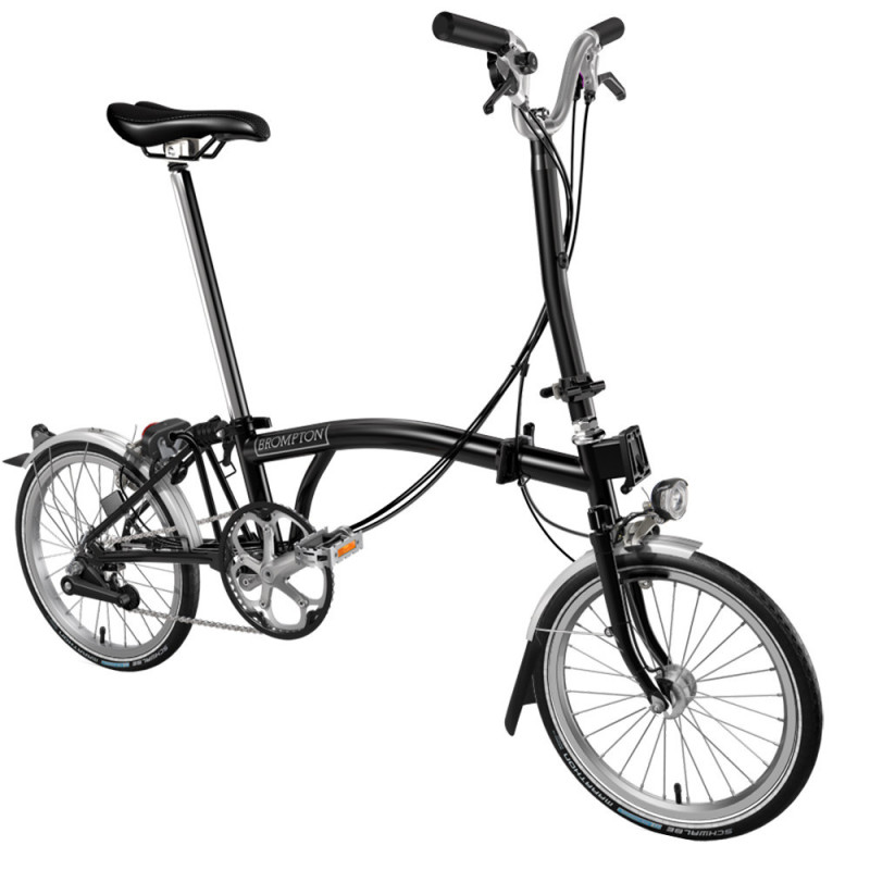 Vélo pliant Brompton 6 vitesses type M ou H - La configuration Cyclable