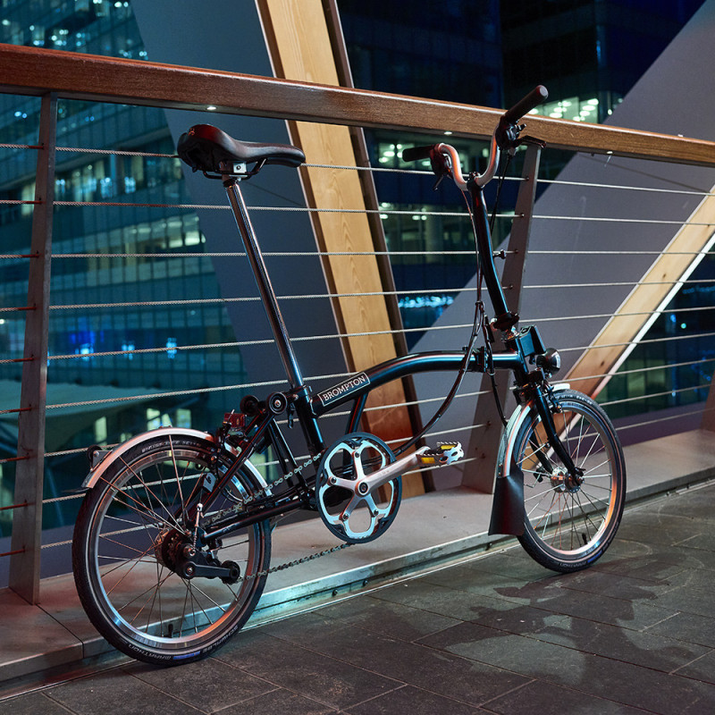 Vélo pliant Brompton 6 vitesses type M ou H - La configuration Cyclable