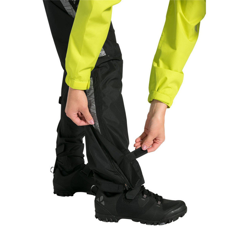 Sur-pantalon pluie femme Vaude Fluid 