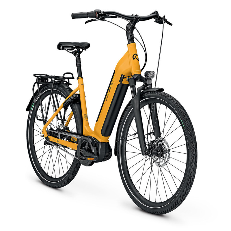 Vélo de ville électrique Kalkhoff Image 3.B Move wave mustardyellow matt