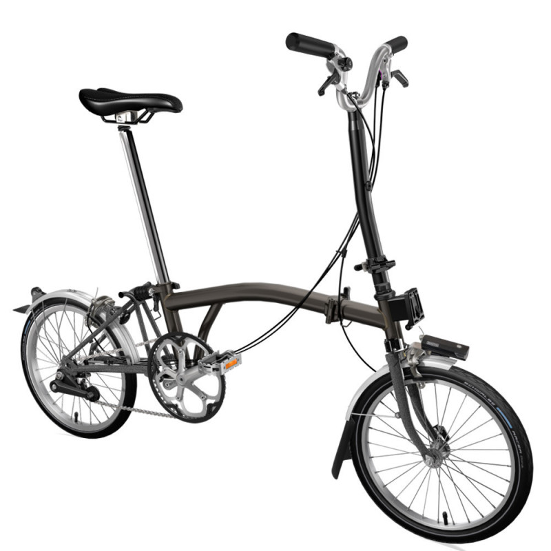 Vélo pliant Brompton C Line Urban (2 vitesses)