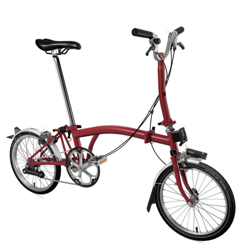 Vélo pliant Brompton C Line Urban (2 vitesses)