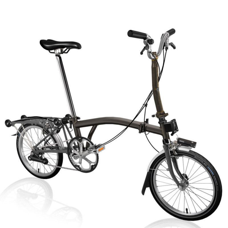 Vélo pliant Brompton C Line Urban (2 vitesses)