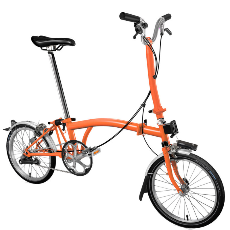 Vélo pliant Brompton C Line Utility (3 vitesses)