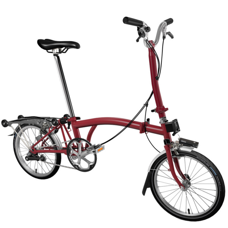 Vélo pliant Brompton C Line Utility (3 vitesses)
