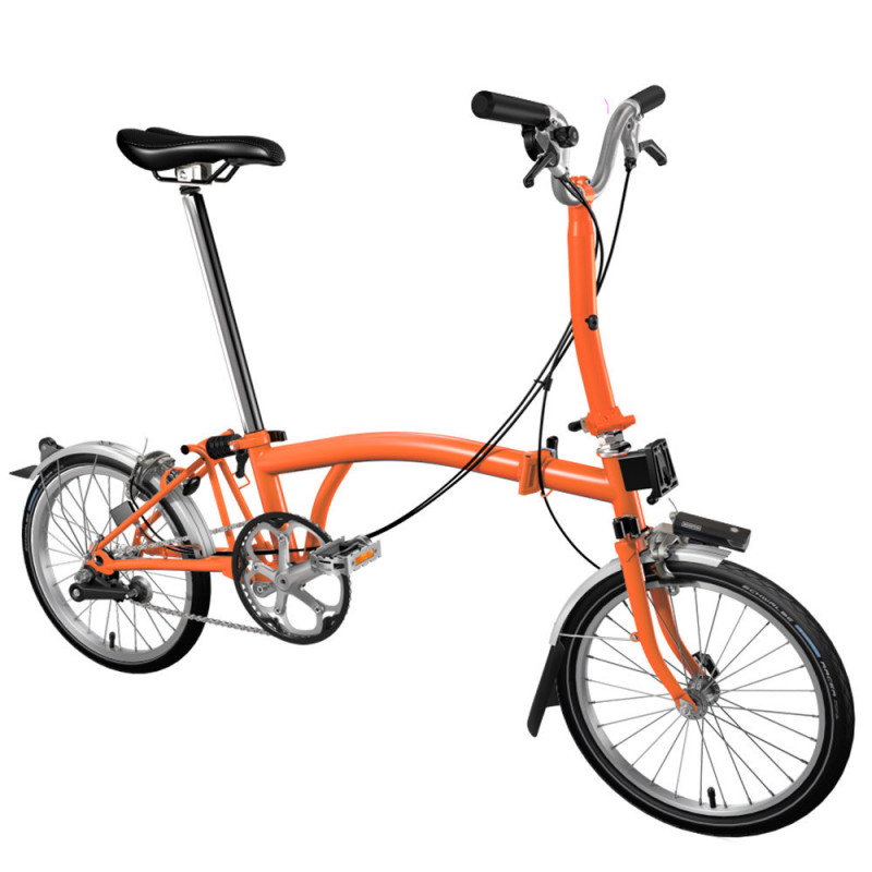 Vélo pliant Brompton C Line Utility (3 vitesses)