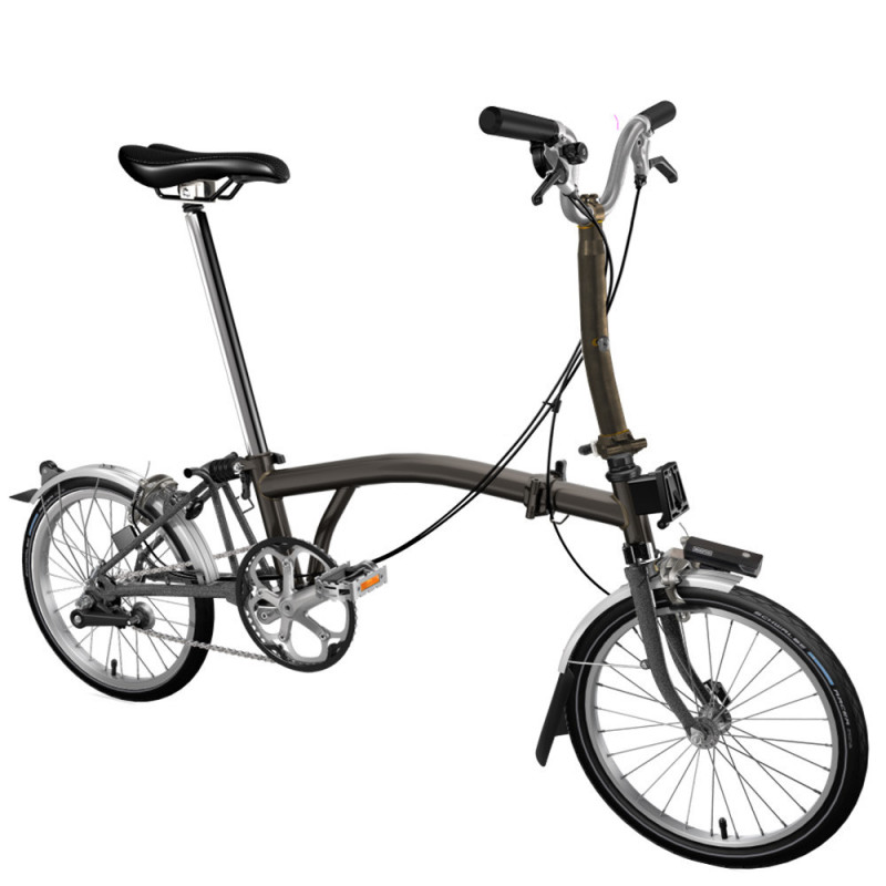 Vélo pliant Brompton C Line Utility (3 vitesses)
