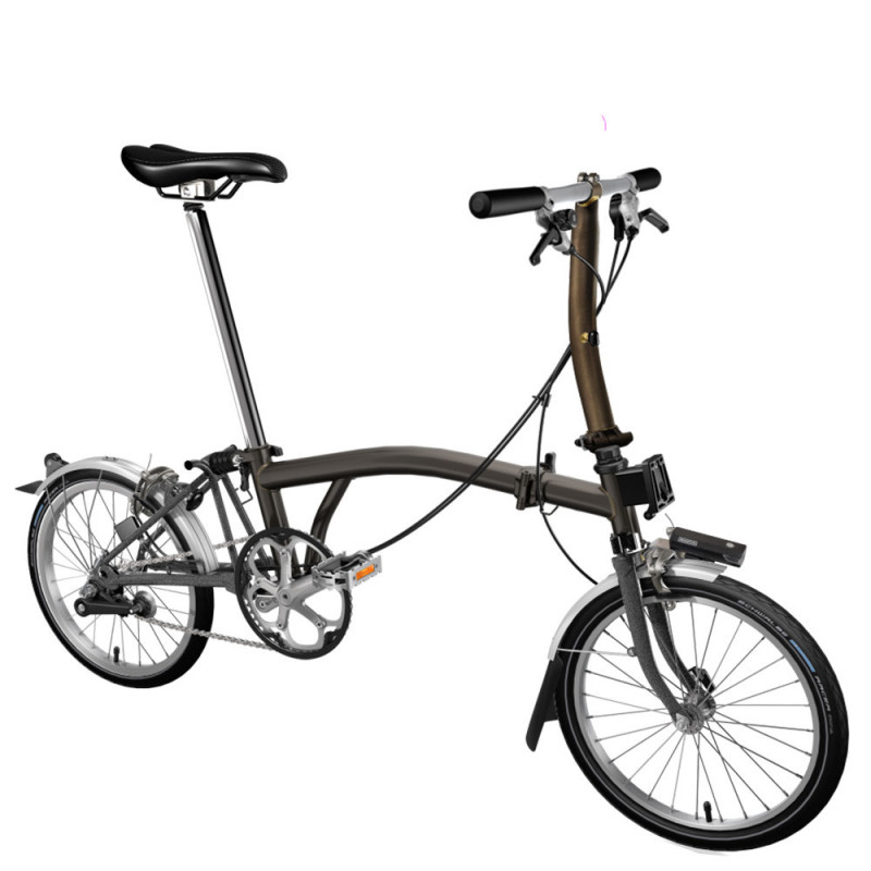 Vélo pliant Brompton C Line Utility (3 vitesses)