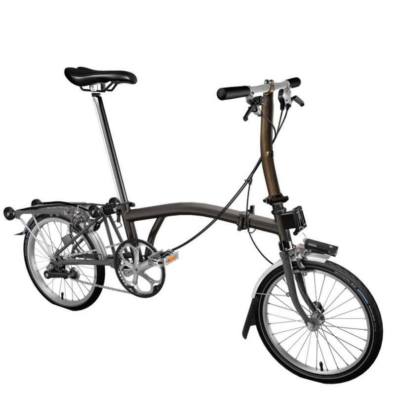 Vélo pliant Brompton C Line Utility (3 vitesses)
