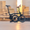 Vélo pliant Brompton P Line Urban noir guidon haut (4 vitesses)