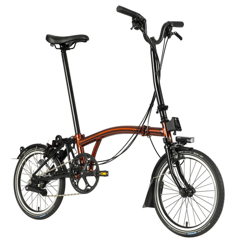 Vélo pliant Brompton C Line Black Edition Explore (6 vitesses)