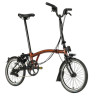 Vélo pliant Brompton C Line Black Edition Explore (6 vitesses)