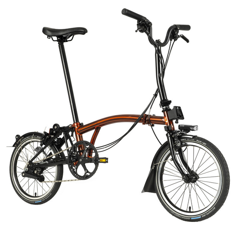 Vélo pliant Brompton C Line Black Edition Explore (6 vitesses)