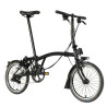 Vélo pliant Brompton C Line Black Edition Explore (6 vitesses)