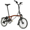 Vélo pliant Brompton C Line Black Edition Explore (6 vitesses)