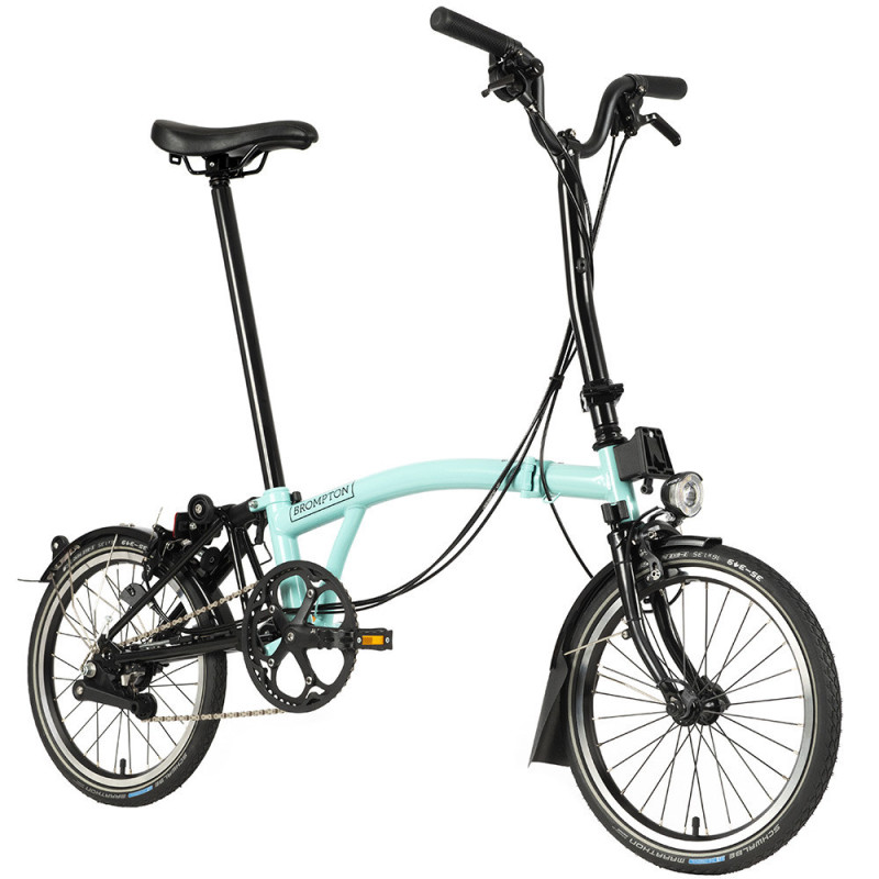 Vélo pliant Brompton C Line Black Edition Explore (6 vitesses)