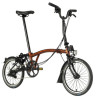 Vélo pliant Brompton C Line Black Edition Explore (6 vitesses)