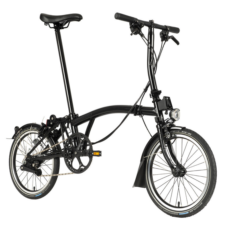 Vélo pliant Brompton C Line Black Edition Explore (6 vitesses)