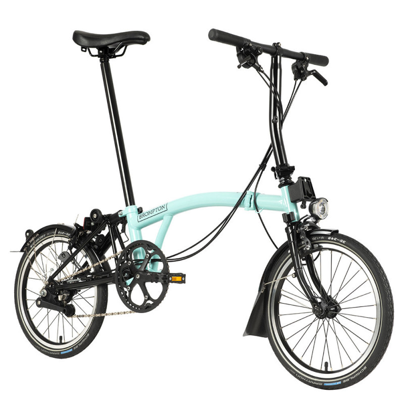 Vélo pliant Brompton C Line Black Edition Explore (6 vitesses)