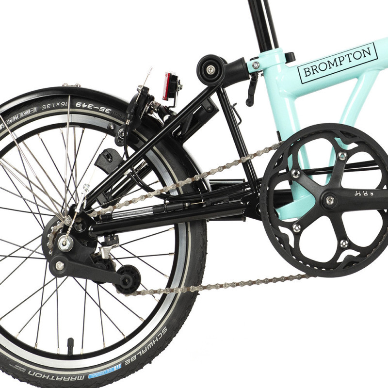 Vélo pliant Brompton C Line Black Edition Explore (6 vitesses)