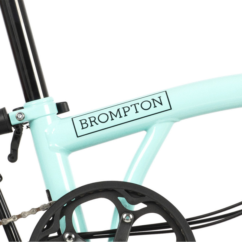 Vélo pliant Brompton C Line Black Edition Explore (6 vitesses)