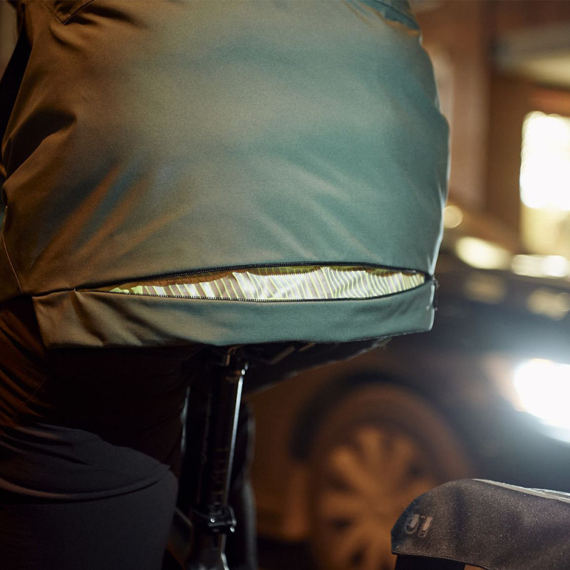 Veste de pluie vélo homme Vaude Cyclist Warm