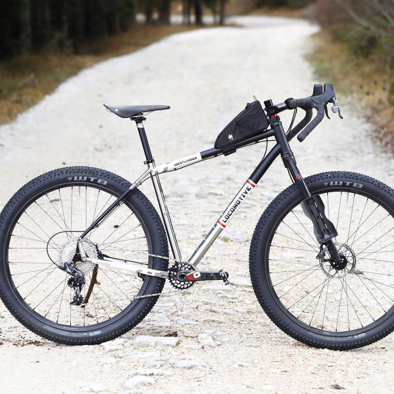 Sacoche de cadre bikepacking Miss Grape Node Adventure