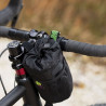 Sacoche de cintre bikepacking Miss Grape Bud Adventure fixation