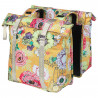 Sacoches vélo ville Basil Bloom Field double pannier bag jaune