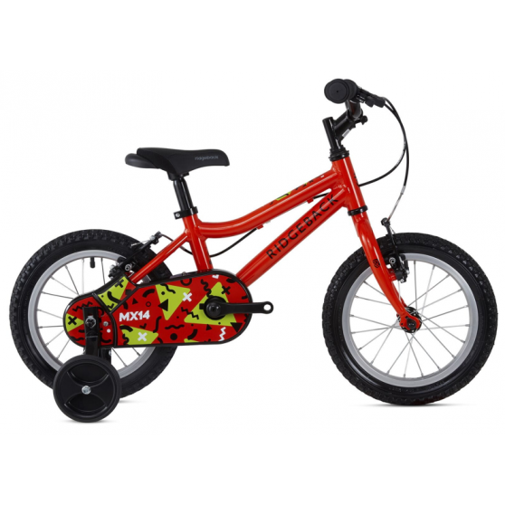 Vélo enfant 14" Ridgeback MX14 (2-5 ans) vue latérale