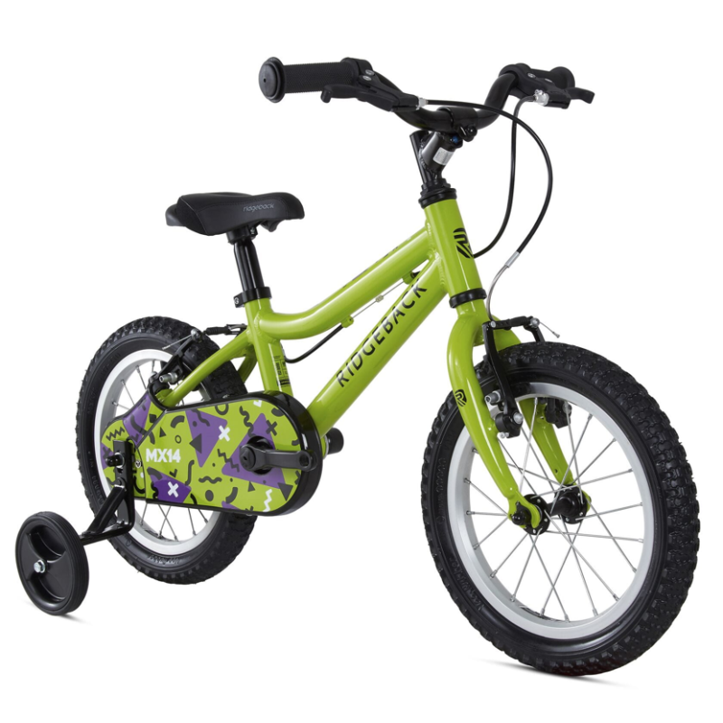 Vélo enfant 14" Ridgeback MX14 (2-5 ans) vue latérale