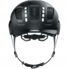 Casque vélo ville Abus Hyban 2.0 USB LED avant