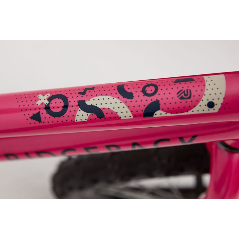 Vélo enfant 16" Ridgeback Melody (3-6 ans) violet vue latérale