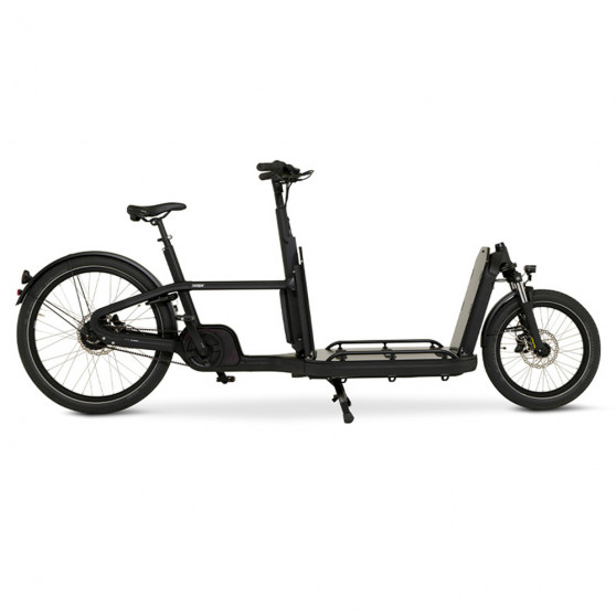 Vélo cargo électrique Carqon Flatbed noir