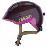 Casque vélo enfant Abus Smiley 3.0 ACE LED violet