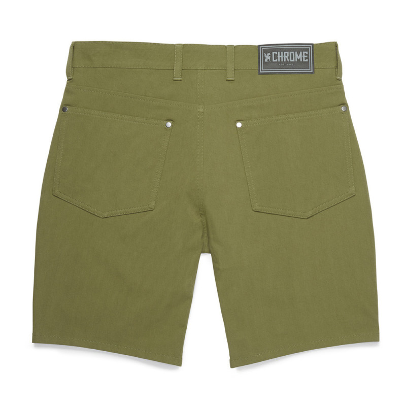 Short Chrome Madrona olive branch derrière