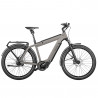 Vélo randonnée électrique Riese & Müller Supercharger GT Rohloff argent