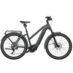 VTC électrique Riese & Müller Charger 3 GT Touring gris trapèze