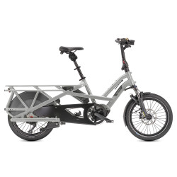 Vélo cargo électrique Tern GSD S10 LX gris clair