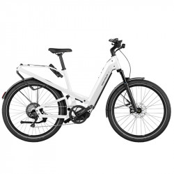 Vélo de ville électrique Riese & Müller Homage GT Touring blanc