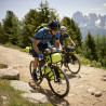 Sacoche de fourche bikepacking Vaude Trailmulti II montagne