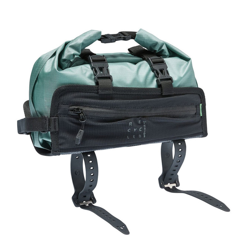 Sacoche de cadre bikepacking Vaude Trailguide II sangles Powerstrap